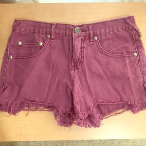 Free People denim shorts - size 25